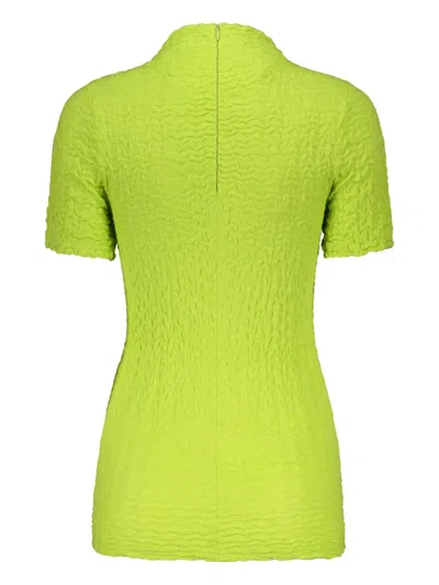 Low Classic Short Sleeve Top In Green