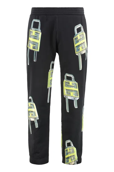 Givenchy Cotton Track-pants In Black