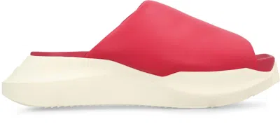 Rick Owens Thick Sole Slippers In White