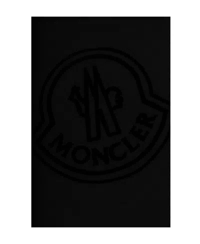 Moncler Logo Sweatshirt In Black