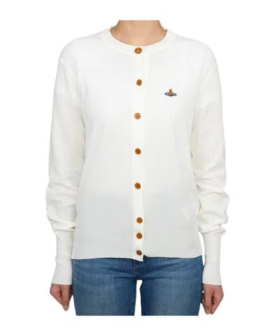 Vivienne Westwood Bea Cardigan In White