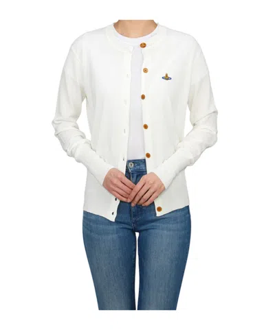 Vivienne Westwood Bea Cardigan In White
