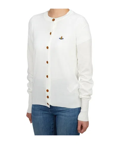 Vivienne Westwood Bea Cardigan In White