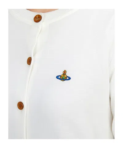 Vivienne Westwood Bea Cardigan In White