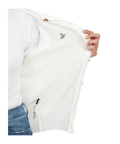 Vivienne Westwood Bea Cardigan In White