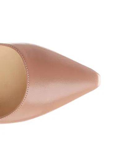 Jimmy Choo Romy Leather Stiletto Pumps In Balletpink