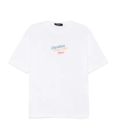 Dsquared2 Cotton T-shirt In Gray