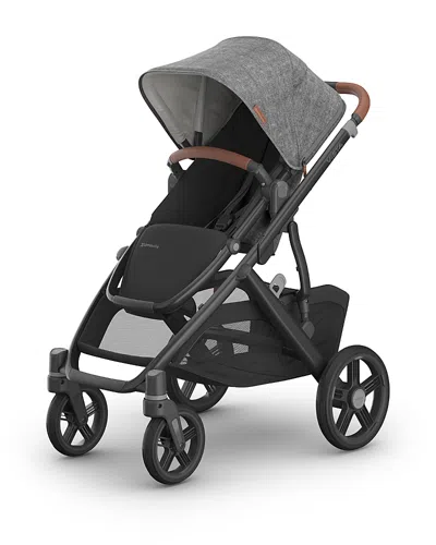 Uppababy Vista V3 Stroller In Greyson - Charcoal Mélange/carbon Frame/