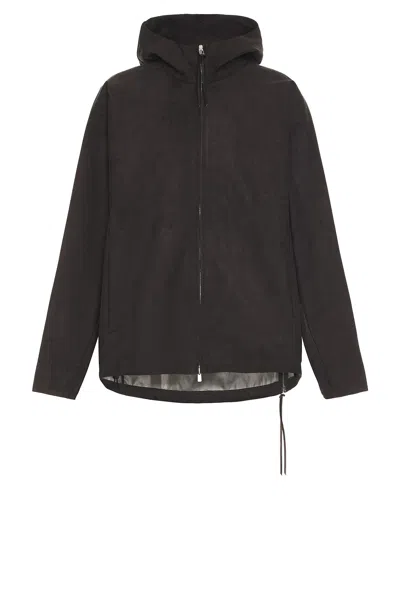 Post Archive Faction (paf) Black 8.0 Center Technical Faux-suede Jacket In Black