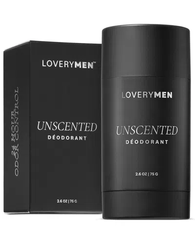 Lovery 2.6oz Men's Unscented Anti-perspirant Deodorant Stick