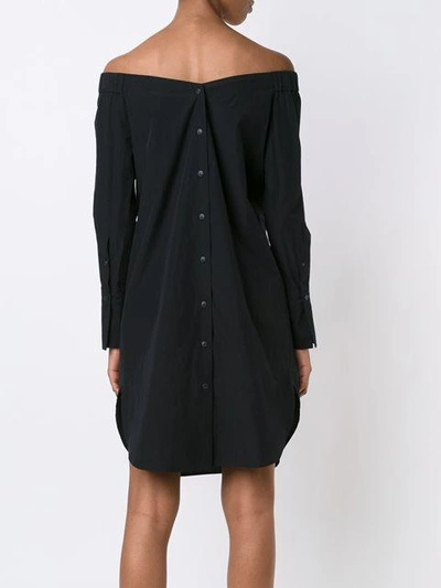 Shop Rag & Bone Off-the-shoulder Shirt Dress