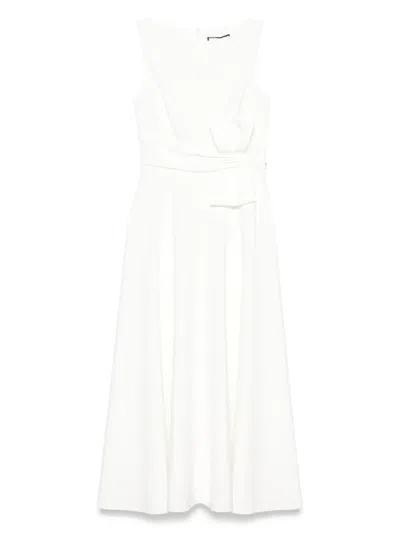 超长绉纱连衣裙