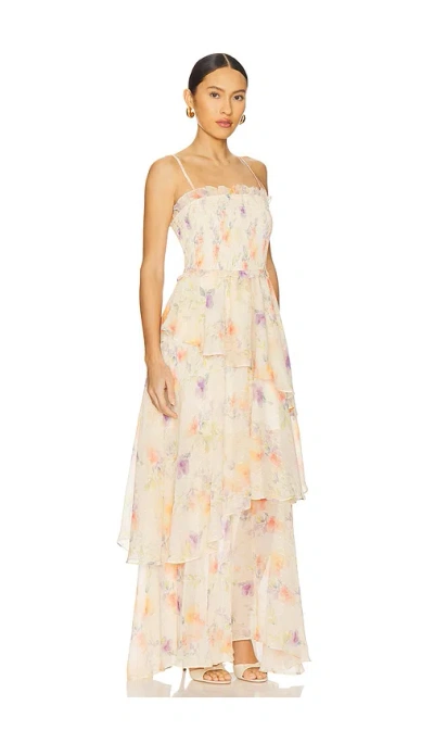 Elliatt Livette Maxi Dress In Ivory