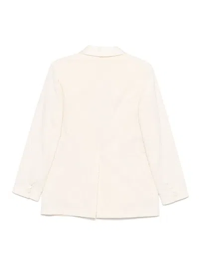Alysi Patterned-jacquard Blazer In Neutrals