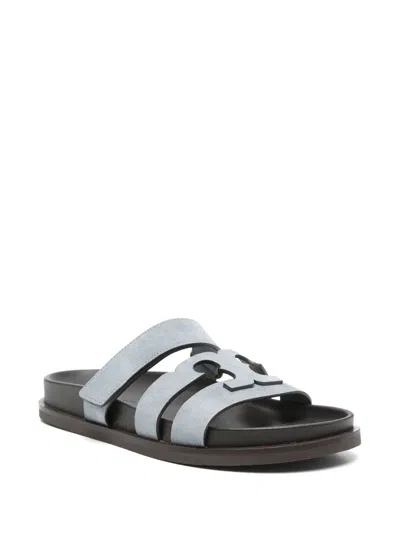 Tory Burch Ines Sport Slides In Gray