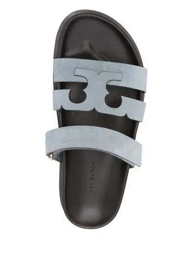 Tory Burch Ines Sport Slides In Gray