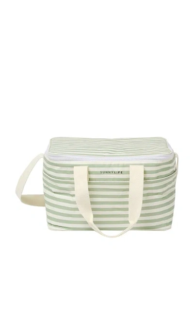 Sunnylife Light Cooler Bag In Sage