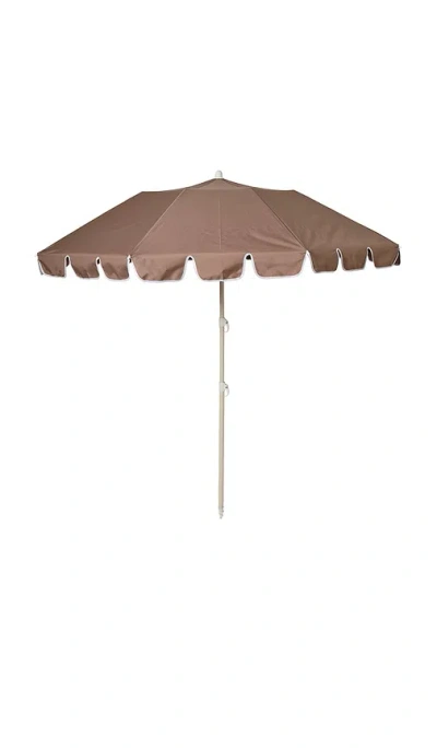 Sunnylife Compact Beach Umbrella In Brown