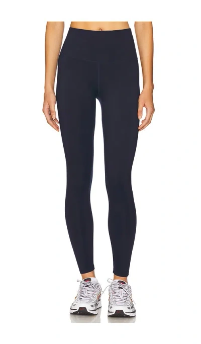 Varley Freesoft Cropped Stretch-jersey Leggings In Navy