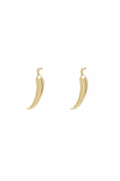 Alemais High Roller Chilli Studs In Gold In Gold