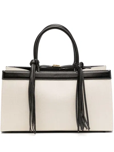 Recto Ibiza Cabas Bag In Neutrals