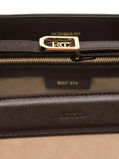 Recto Ibiza Cabas Bag In Neutrals