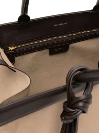 Recto Ibiza Cabas Bag In Neutrals