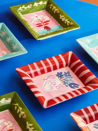 Bitossi Home Serving And Trays Multicolor Uni In Blue