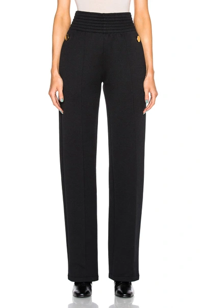 Shop Givenchy Felpa Trousers In Black