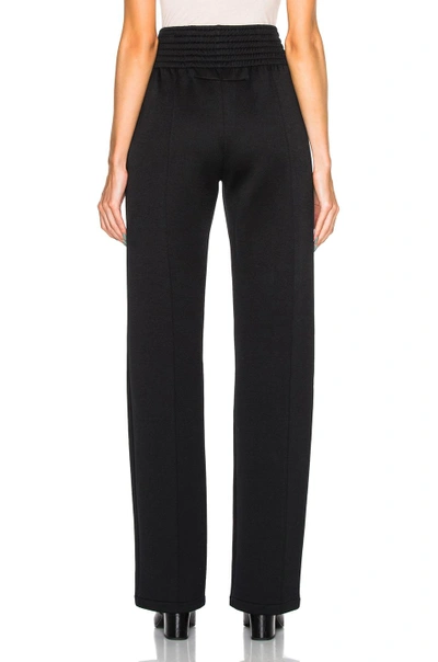 Shop Givenchy Felpa Trousers In Black