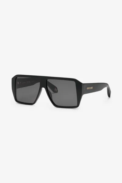 Roberto Cavalli Unisex Sunglasses In Black
