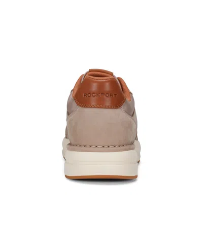 Rockport Men's Prowalker Tour Lace Up Casual Sneakers In Brown