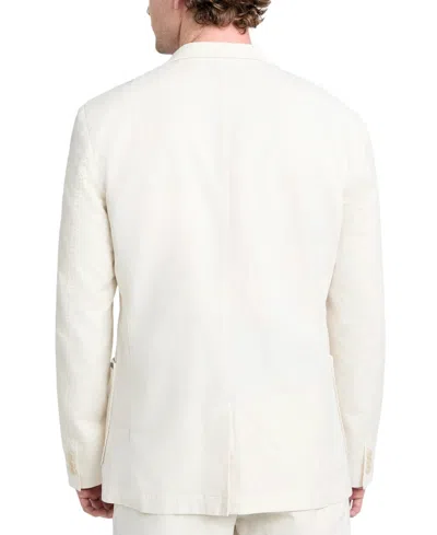 Guess Men's Tyron Slim-fit Solid Blazer In Neutral