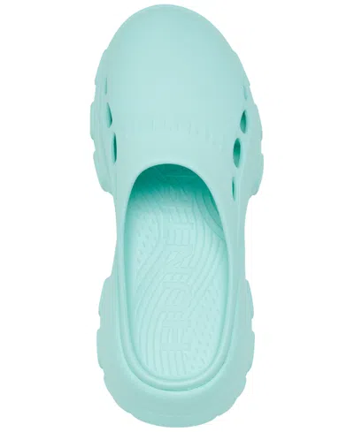 Hunter Bryce Platform Mule In Light Blue