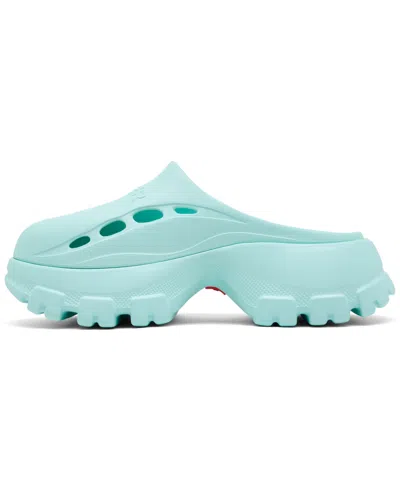 Hunter Bryce Platform Mule In Light Blue