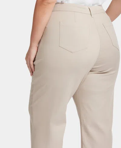 Nydj Plus Size Utility Ankle Pants In Neutral