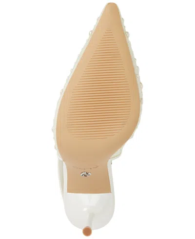 Aldo Pearlescent In Other White In White Mesh