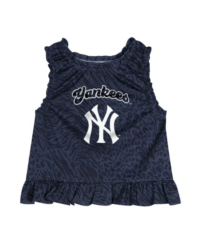 Outerstuff Infant Navy New York Yankees Playground Dress Bloomers Set In Navy
