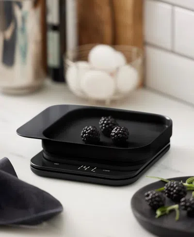 Rosti Mensura 8" Kitchen Scale In Black