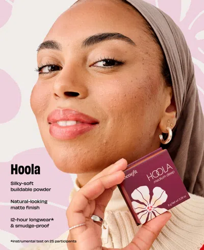 Benefit Cosmetics Hoola Matte Silky-soft Powder Bronzer In Deep