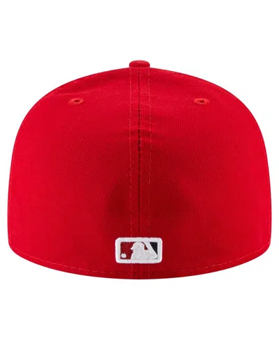 New Era 9fifty Mlb Washington Nationals Basic Red Snapback Hat 11590989 In Red