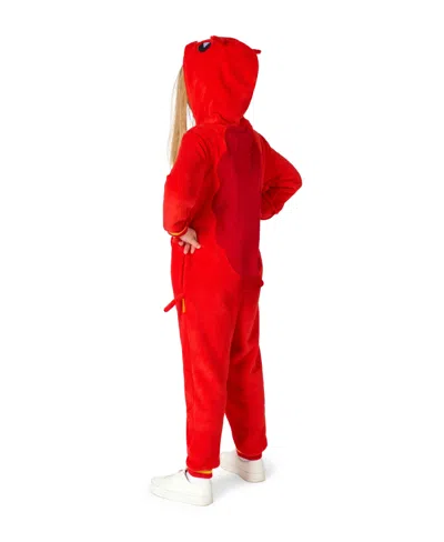 Opposuits Little And Big Boys Lobster Onesie In Red