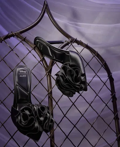 Aldo Maleficentmule In Black In Black Satin