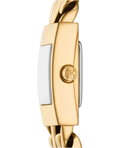 Michael Kors Women's Darrington Gold Dial Watch In Gold-tone