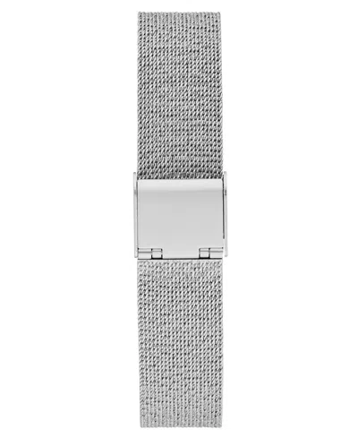 London Fog Unisex Warwick Silver Alloy Mesh Watch, 25mm In Silver