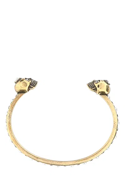 Alexander Mcqueen Skull Cuff Bracelet