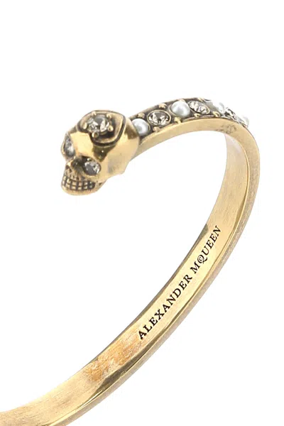 Alexander Mcqueen Skull Cuff Bracelet