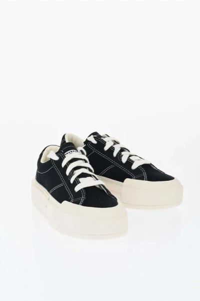 Converse All Star Canvas Cruise Low Top Sneakers With Platform Sole 4