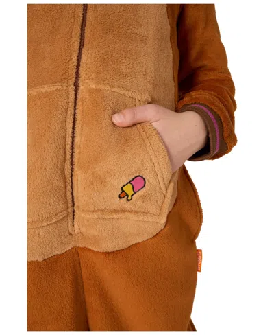 Opposuits Little And Big Boys Walrus Onesie In Beige