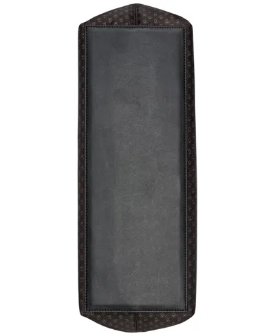 Calvin Klein Elora Nylon Mini Signature Top Zipper Tote Bag In Brown Khaki,black